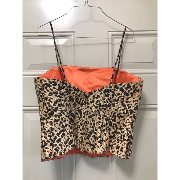 Lillie Rubin, leopard print top - Picture 2 of 3